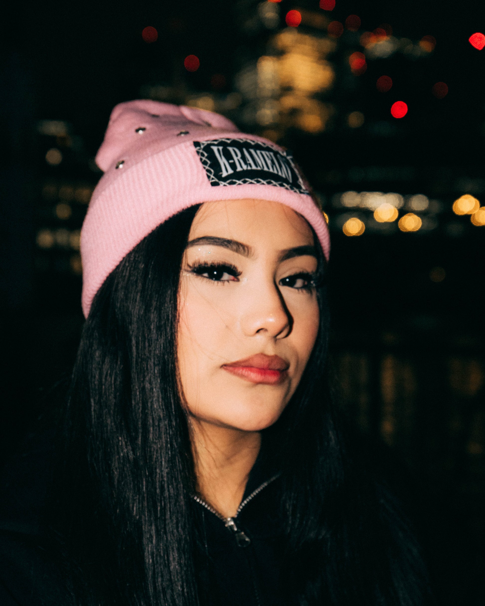 Pink Beanie